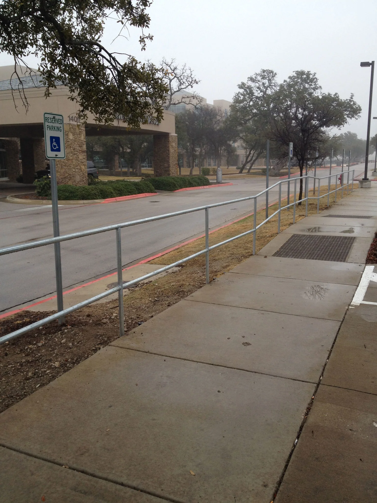 Chain link security fencing built by B.C. Fence around a commercial property