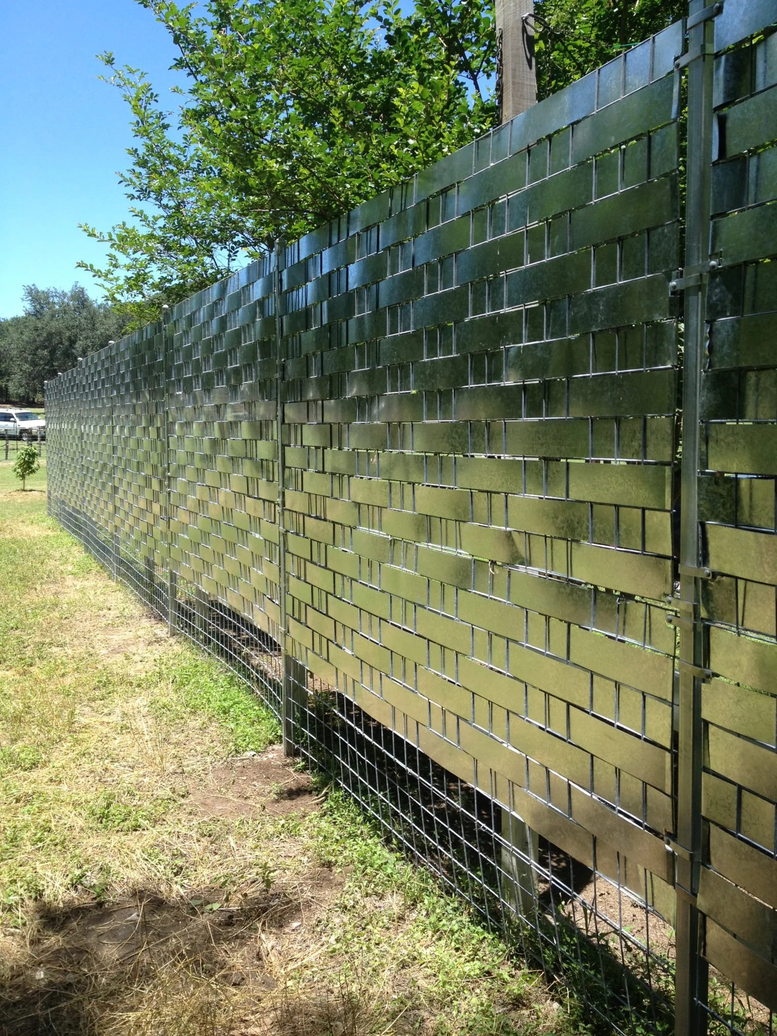 Custom fence and gate built by B.C. Fence, Cedar Park, TX