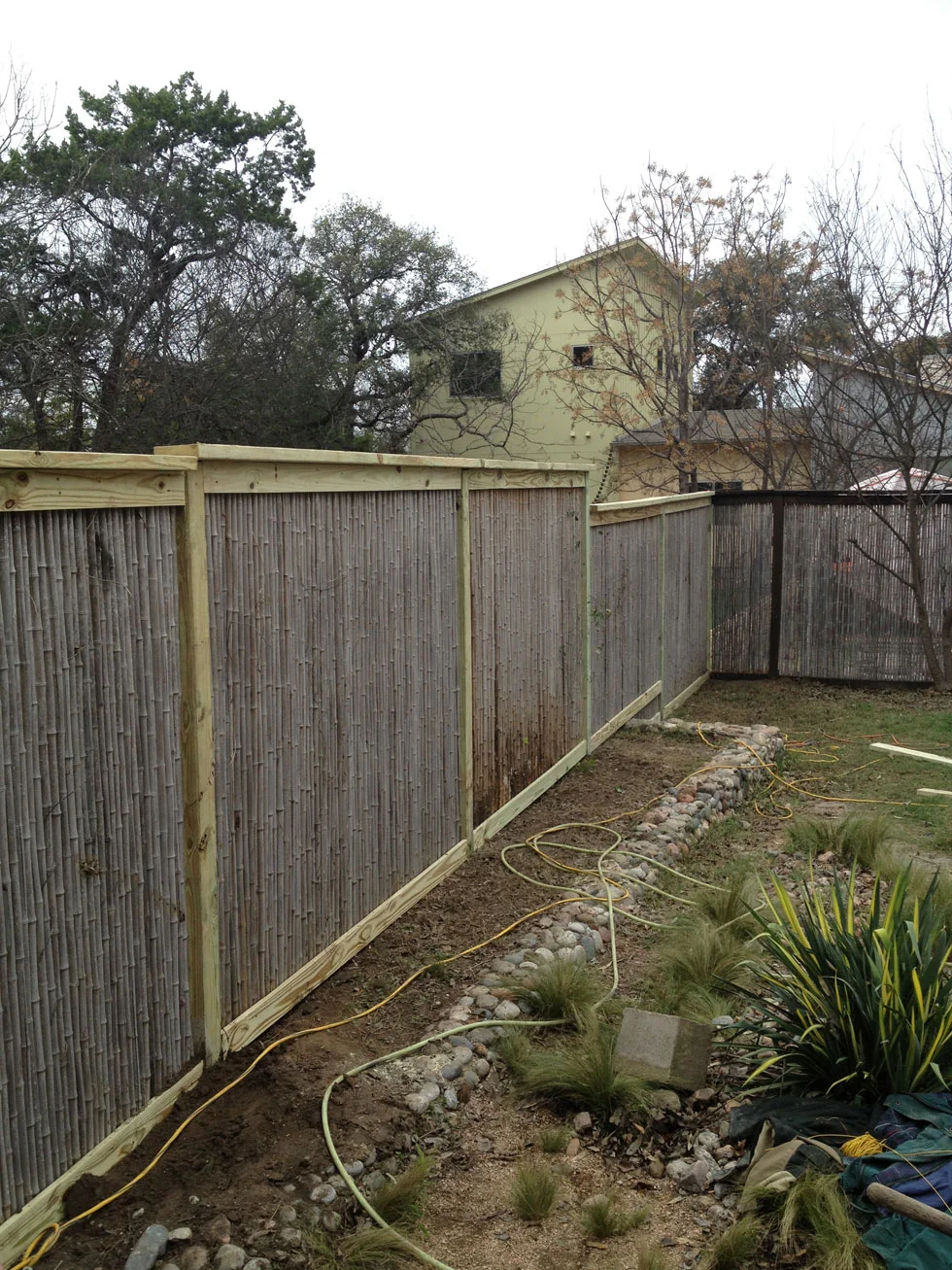 Residential fencing job finished by B.C. Fence near Cedar Park, TX